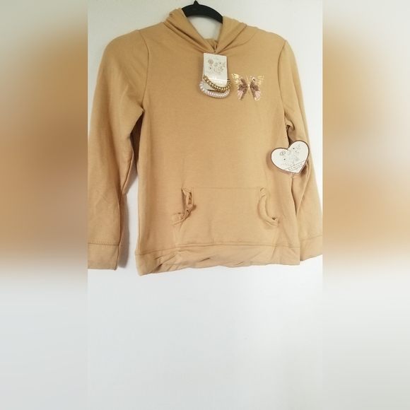 NWT Girl's Hoodie and Jeans Size 12 - Picture 1 of 5